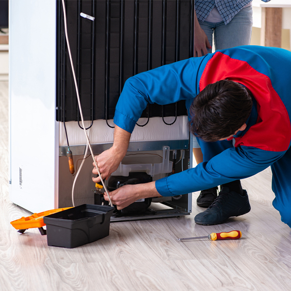 how much do you charge for refrigerator repair services in Peninsula Michigan